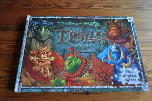Trolls Jigsaw Book (four 96 piece jigsaws)