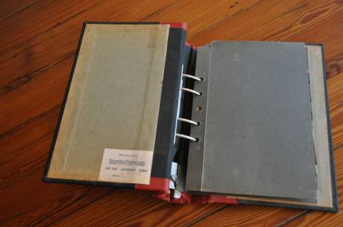 Vintage Paragon Index File