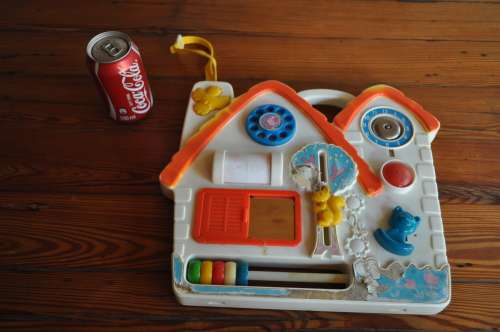 Vintage Blue-Box Kids Activity Centre