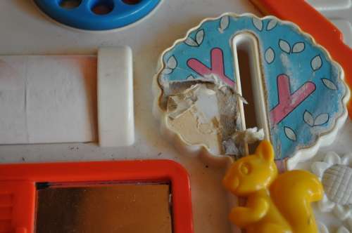 Vintage Blue-Box Kids Activity Centre