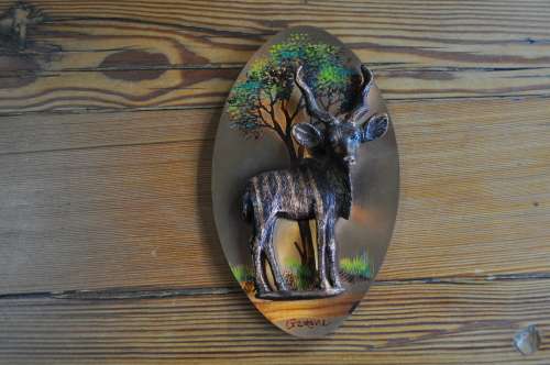 Vintage Gastone 3d Copper Art