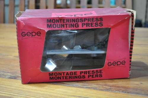Vintage Gepe Film Slide Mounting Press