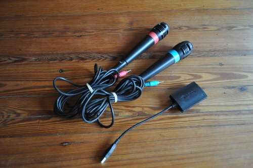 Singstar Microphones For Ps2 And Ps3