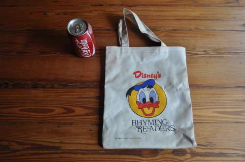 Vintage 1980s Disney Canvas Carry Bag