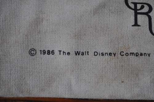 Vintage 1980s Disney Canvas Carry Bag