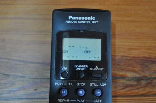 Panasonic Original VCR Digital Scanner Remote