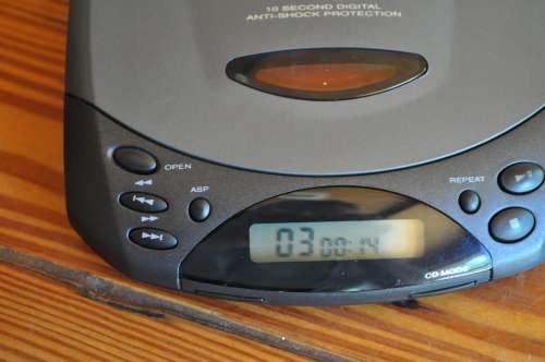 Vintage Daewoo Portable CD Player