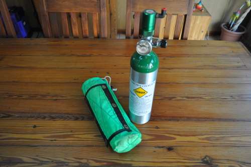Aviators Aluminium Oxygen Cylinder