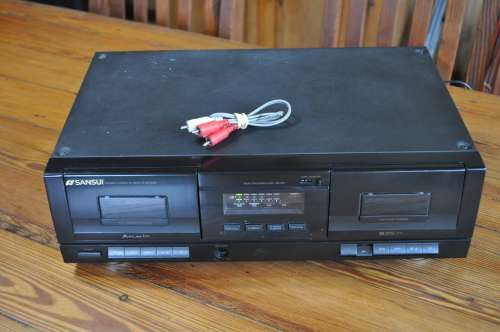 Sansui Double Cassette Deck Player