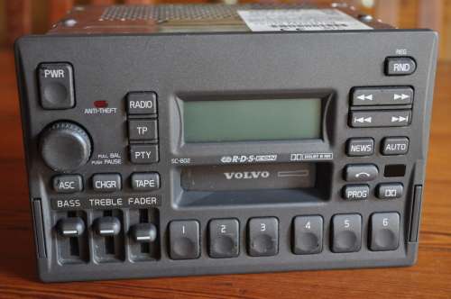 Volvo Radio Cassette Car Radio (selling as is)