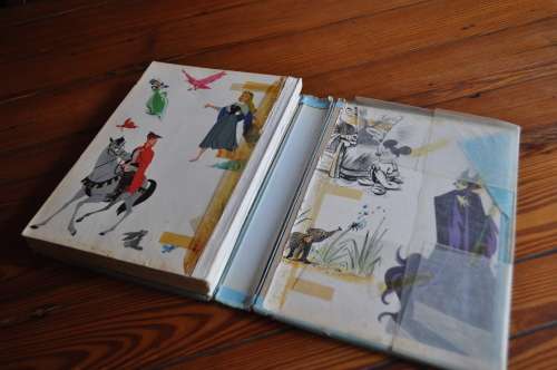 Vintage Walt Disney's Giant Story Book