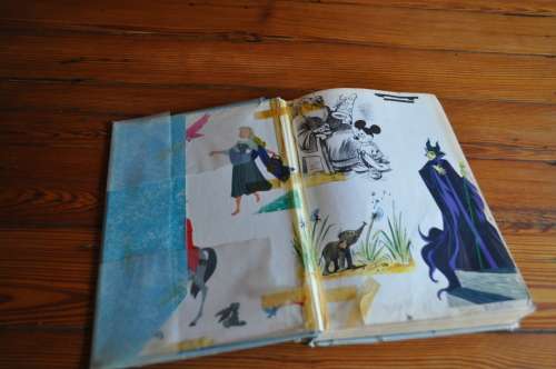 Vintage Walt Disney's Giant Story Book