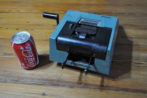 Vintage 1960s Adding Machine Calculator (not tested)