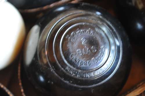 Vintage Banda Junior Carpet Bowls Includes Jack And Rule Book
