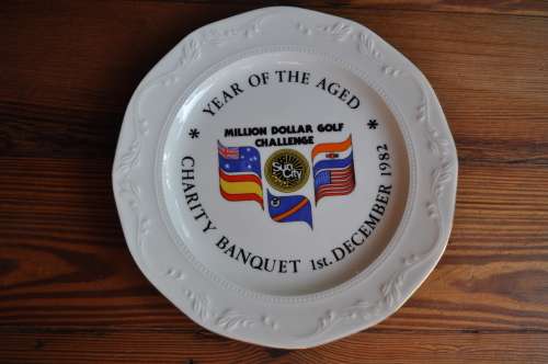 Sun City Million Dollar Golf Challenge 1982 Collectors Plates