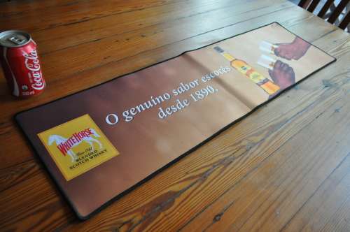 White Horse Bar Drip Mat