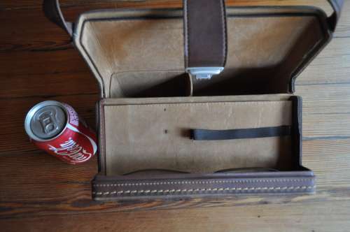 Vintage Leather Carry Bag Carry Case