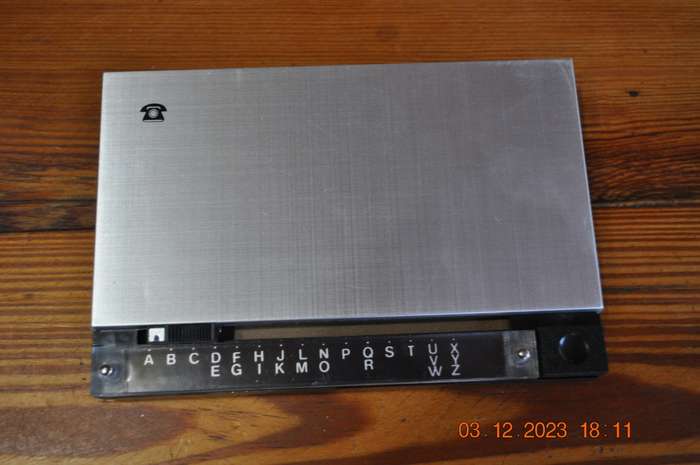 Vintage Eagle Telephone Index Address List Finder