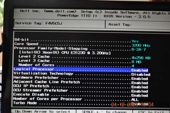Dell Intel Xeon Server PowerEdge T110 3.2 Mhz (no hard drive)