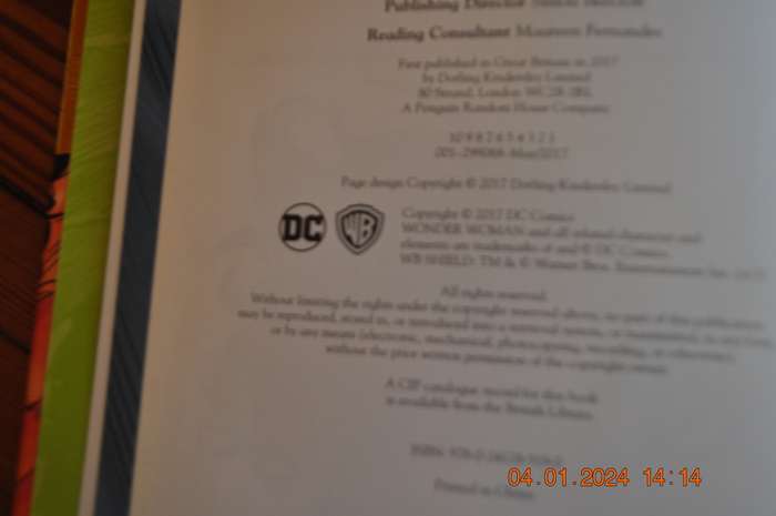 Wonder Woman DC Book