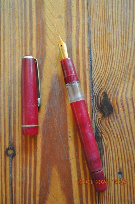 Vintage Dauer Feder 4 Fountain Pen