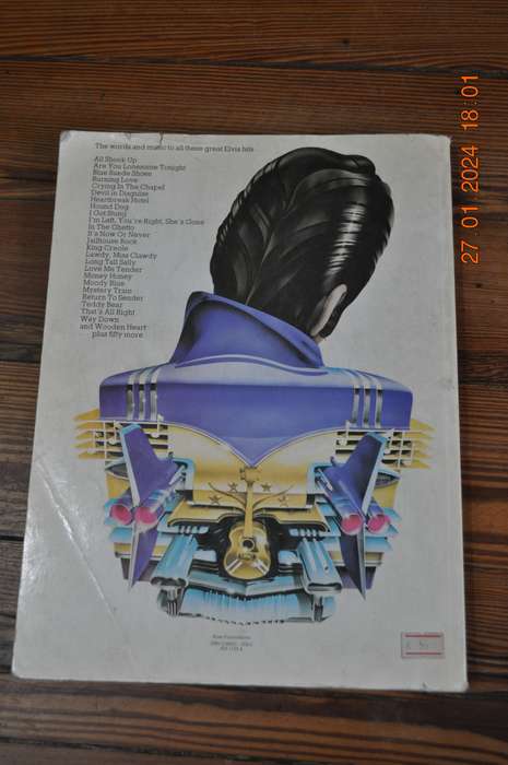 Elvis Presley Music Book 1979 Edition