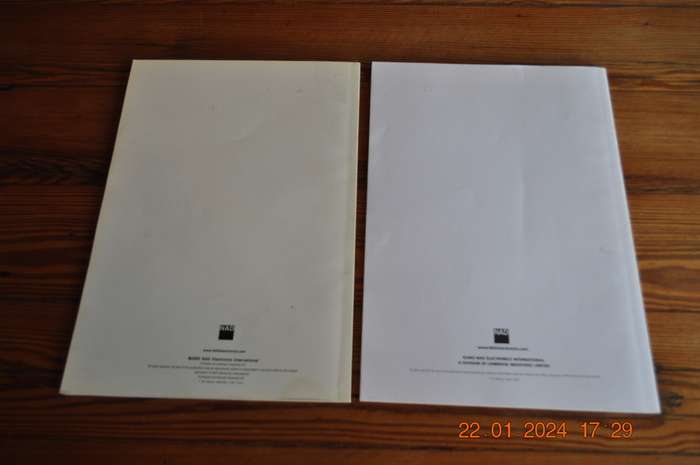 NAD AV T 743 Owners Manual T 513 DVD CD Manual