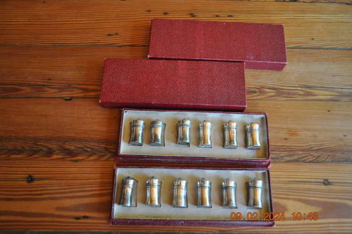 Vintage Silver Plated Salt and Pepper Shakers