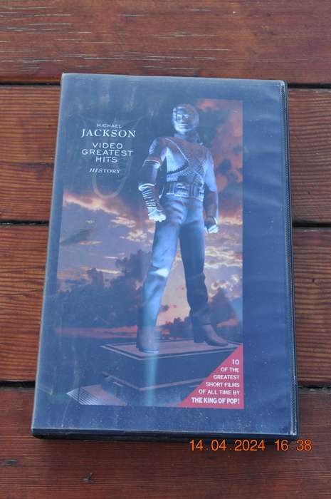 Michael Jackson History Video Greatest Hits VHS