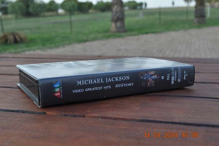Michael Jackson History Video Greatest Hits VHS