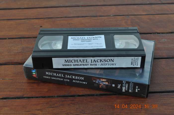 Michael Jackson History Video Greatest Hits VHS