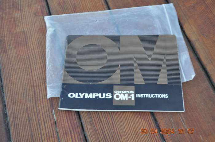 Olympus OM 1 Original Instructions User Manual