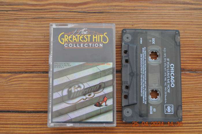 Chicago - If You Leave Me Now : Greatest Hits (Cassette)