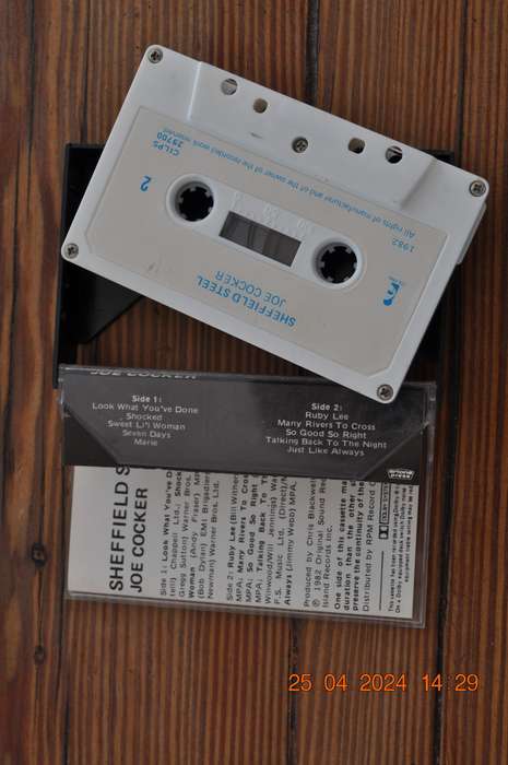 Joe Cocker - Sheffield Steel (Cassette)