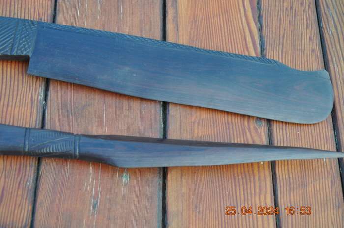 Vintage African Wooden Knifes