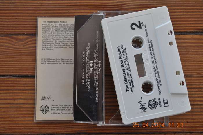 The Blasters - Non Fiction (Cassette)