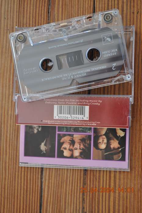 Henry & June - Soundtrack (Cassette)