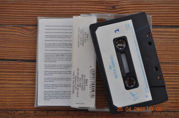 Peter Gabriel - So (Cassette)
