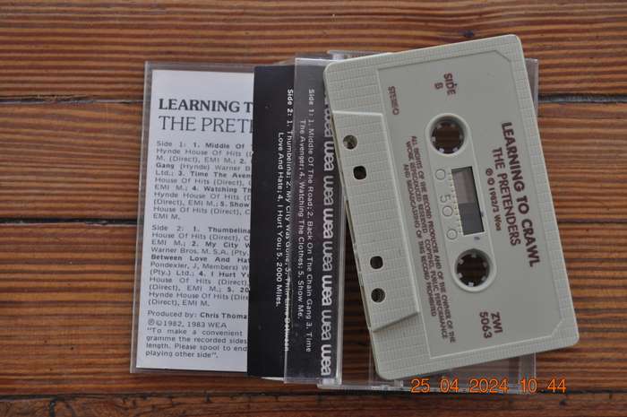 The Pretenders - Learning To Crawl (Cassette)