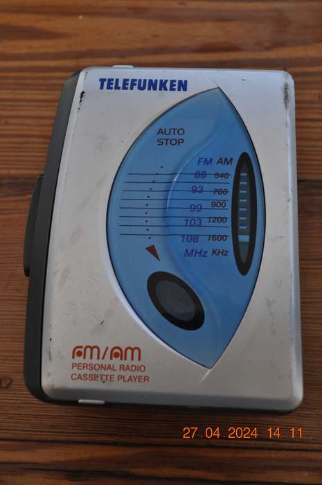 Vintage Telefunken Walkman Radio