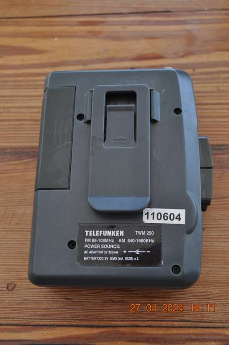 Vintage Telefunken Walkman Radio
