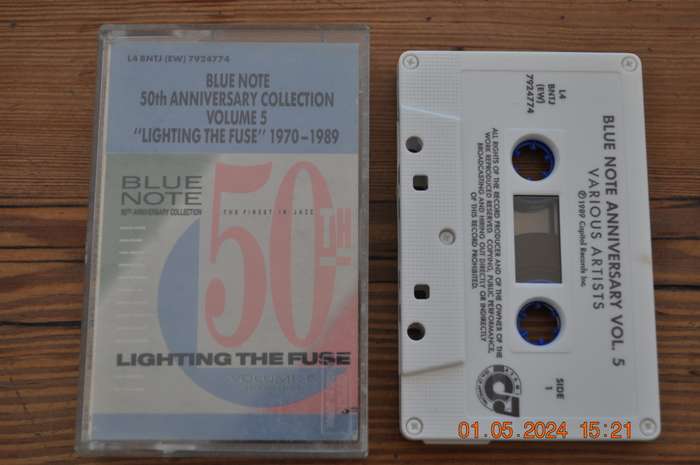 Blue Note 50th Anniversary Collection - Vol 5 : Lighting The Fuse 1970-1989 (Cassette)