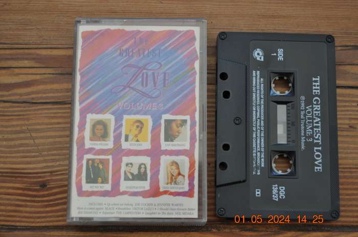 The Greatest Love - Volume 3 : Various (Cassette)