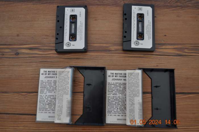 Johnny Mathis - The Mathis Collection : 40 Of My Favourite Songs (2 x Cassettes)