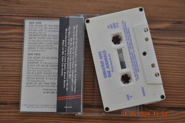 The Animals - Greatest Hits (Cassette)