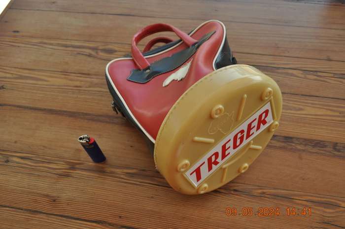 Vintage Treger Golf Ball Carry Bag