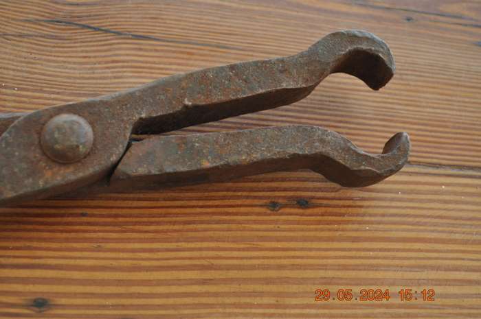 Vintage Blacksmith Tongs