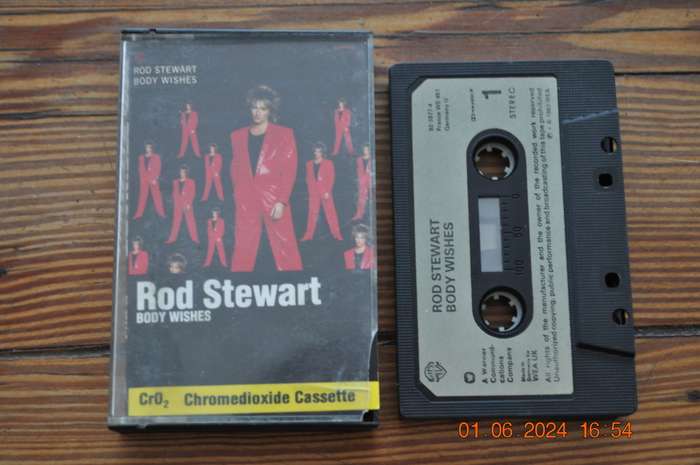 Rod Stewart - Body Wishes (Cassette)