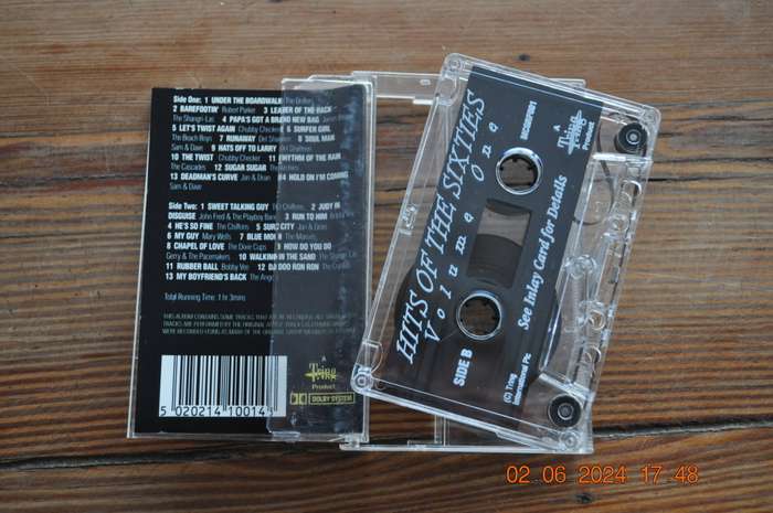 Hits Of The Sixties - Volume One : Various (Cassette)