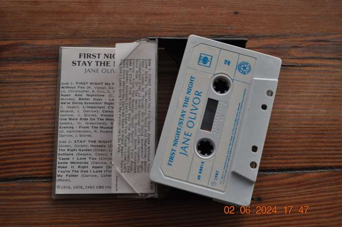 Jane Olivor - First Night/Stay The Night (Cassette)
